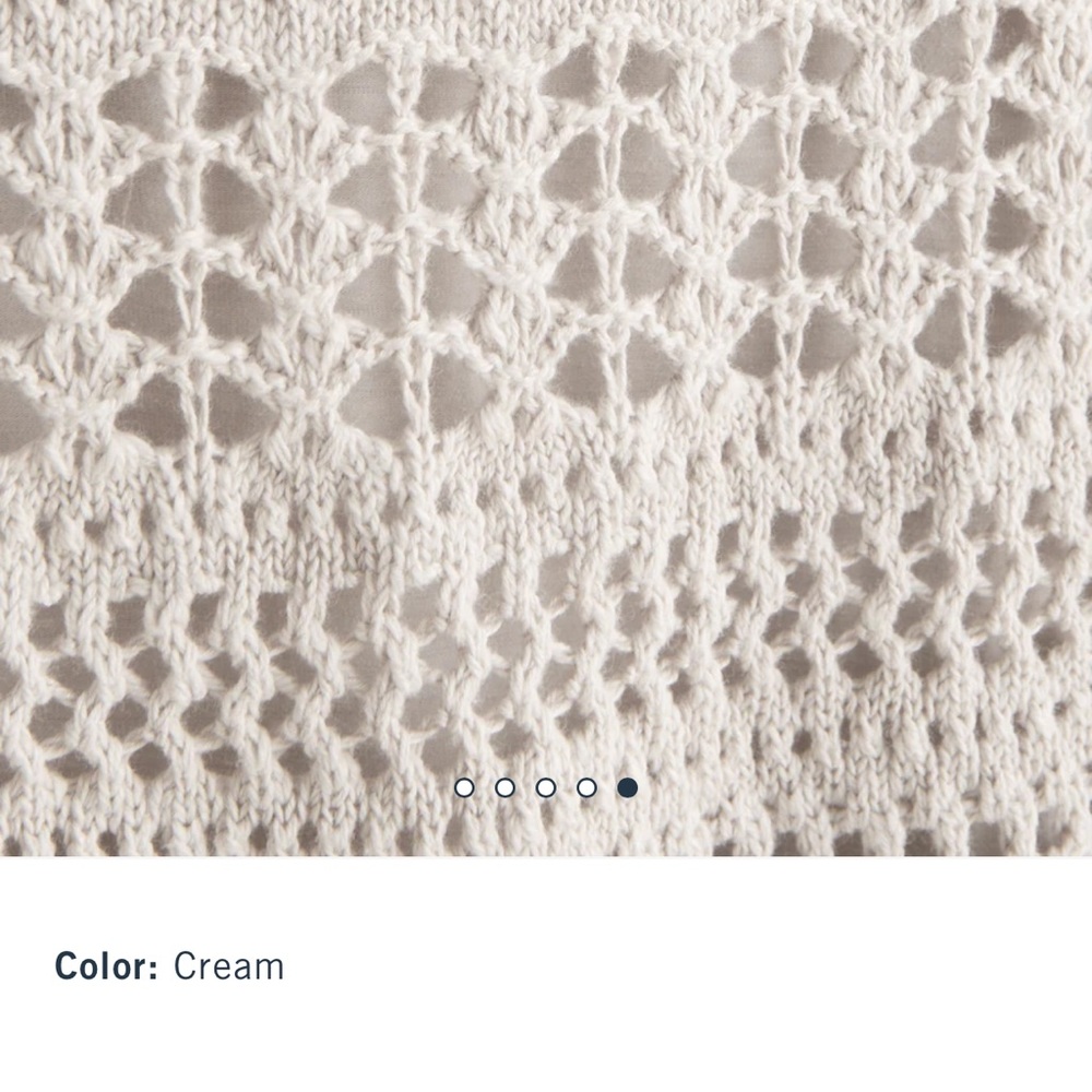 Abercrombie Crochet Bodycon dress